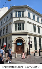 Budapest, Hungary - June 2019: Building Of The Central European University