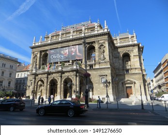 Budapest / Hungary - October 3, 2015: The Hungarian State Opera House is a neo-Renaissance opera house located in central Budapest, on Andrassy ut, Hungary.