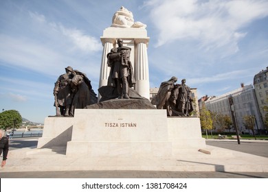 BUDAPEST, HUNGARY - SEPTEMBER 18, 2017: Count István Tisza Was A Hungarian Politician, Prime Minister, Political Scientist, International Lawyer, And Macroeconomist.