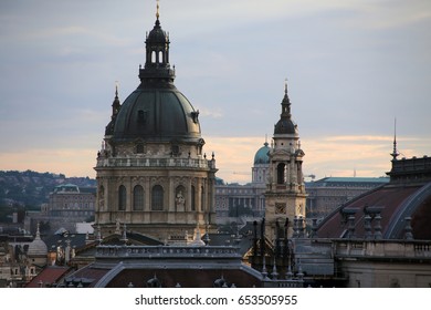 Budapest Landmark Saint Stephen's Basilica.