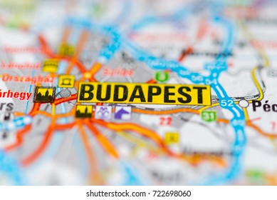 Budapest On Map.