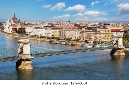 Budapest - Panorama From Castle, Hungary