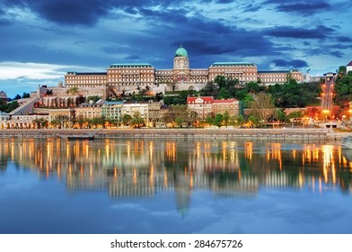 Budapest Royal palace with reflection, Hungary - Powered by Shutterstock