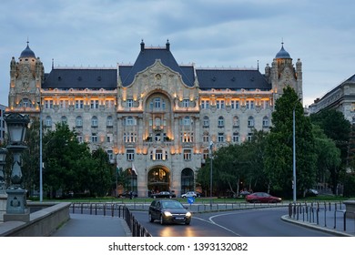 Budapest View Gresham Palace Completed 1906 Stock Photo 1393132082 ...