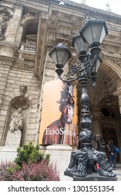 Budapest/Hungary - May 01 2015: Hungarian State Opera House. The Opera Is A Neo-Renaissance Opera House Located On Andrássy út. Construction Began In 1875 And Ended In 1884.