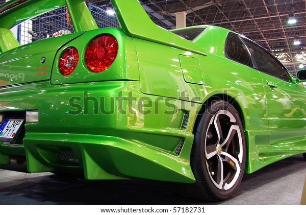 Budapestmarch 19 Tuned Nissan Skyline R34 Stock Photo Edit Now 57182731