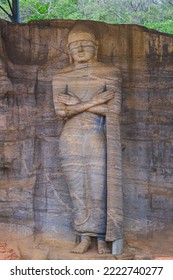 Buddah in Gal Vihara in the ancient capital Polonnaruwa, Sri Lanka - Shutterstock ID 2222740277
