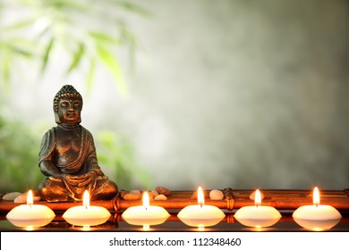 3,361 Bamboo Background With Buddha Images, Stock Photos & Vectors