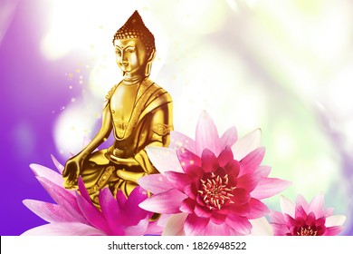 Buddha Lotus Hd Stock Images Shutterstock