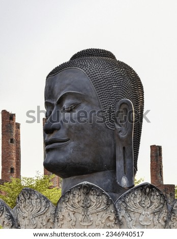 buddha image buddha head buddha face temple