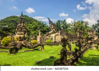 Buddha Park Near Vientiane, Laos