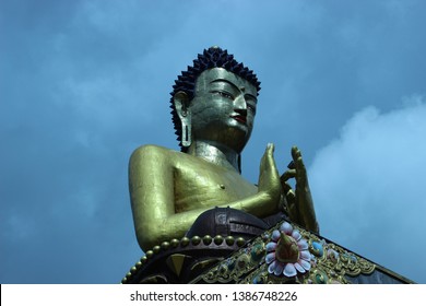 The Buddha Park Of Ravangla, Also Known As Tathagata Tsal, Is Situated Near Rabong In South Sikkim District, Sikkim, India. It Was Constructed Between 2006 And 2013 And Features A 130-foot High Statue