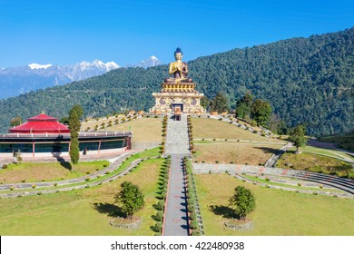 The Buddha Park Of Ravangla, Also Known As Tathagata Tsal, Is Situated Near Rabong In South Sikkim District, Sikkim, India