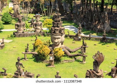 Buddha Park. Vientiane. Laos.