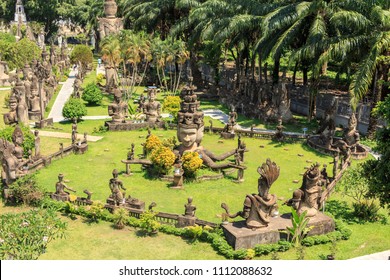 Buddha Park. Vientiane. Laos.