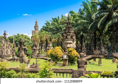 Buddha Park. Vientiane. Laos.