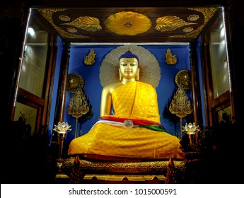 Buddha Statue In Gaya, Bihar, India