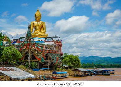 Buddha Statue At Golden Triangle