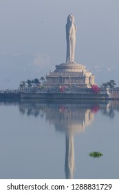 Buddha Statue In Hussain Sagar