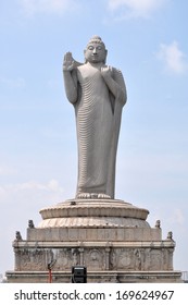 hussain sagar images stock photos vectors shutterstock https www shutterstock com image photo buddha statue hussain sagar hyderabad india 169624967