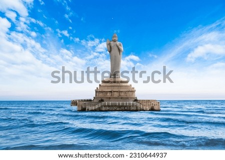 Buddha Statue. Hyderabad. Statue of buddha in india