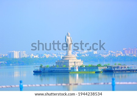 The Buddha Statue of Hyderabad is a monolith located in India