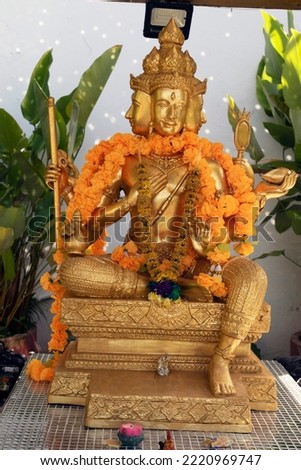 Buddha statue in the kek lok si temple in George town Penang , Maleisie Stockfoto © 