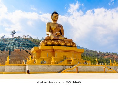 Buddha statue in the Kingdom of Bhutan