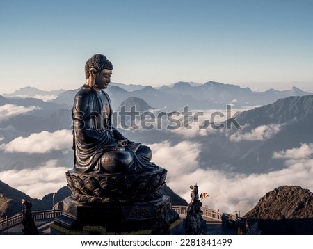 Buddha statue on Vietnam's highest peak
