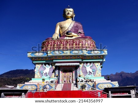 Buddha statue at Tawang city,Arunachal Prodesh,tourist attraction of Buddha statue,north east India tourist attractions