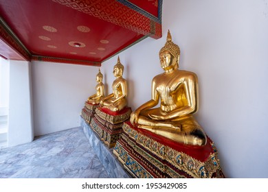 Buddha statue Wat Pho bangkok thailand