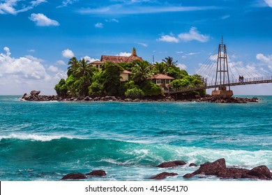 Buddha Temple In Matara Island Of Sri Lanka.