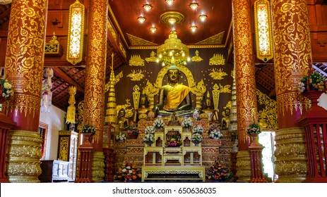 The Buddha , Wat Phra Kaew Chiang Rai