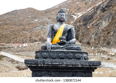 Buddha's Statue In Muktinath Nepal.