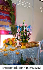 Buddhism Money Tree Tradition Of Merit Making In Thailand (Boon Kathin Ceremony) : 27 October 2019