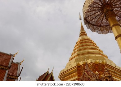Buddhism Religion. Buddhism Is Popular Region In Thailand And South East Asia.