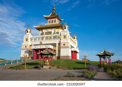 Buddhist temple "Golden Abode of Buddha Shakyamuni". Elista, Kalmykia, Russia