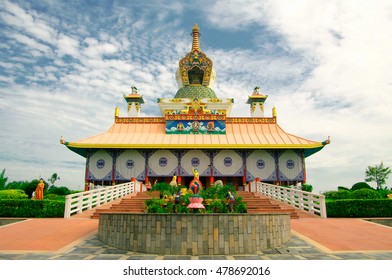 Buddhist Temple In Lumbini