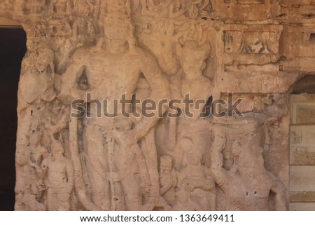 budhhist caves structure