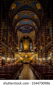 Buenos Aires, Argentina - 10/27/2019: A View Of Maria Auxiliadora Basilica. Built Between 1900 And 1910, It Is One Of The Largest Works Done By The Salesians Of Don Bosco In Argentina