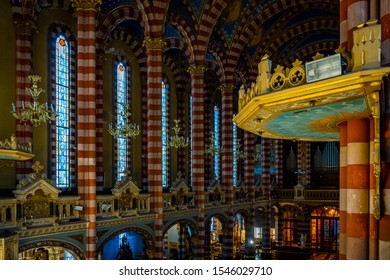 Buenos Aires, Argentina - 10/27/2019: A View Of Maria Auxiliadora Basilica. Built Between 1900 And 1910, It Is One Of The Largest Works Done By The Salesians Of Don Bosco In Argentina