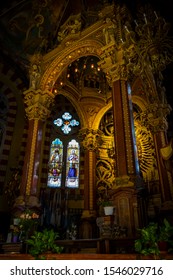 Buenos Aires, Argentina - 10/27/2019: A View Of Maria Auxiliadora Basilica. Built Between 1900 And 1910, It Is One Of The Largest Works Done By The Salesians Of Don Bosco In Argentina