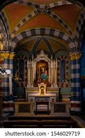 Buenos Aires, Argentina - 10/27/2019: A View Of Maria Auxiliadora Basilica. Built Between 1900 And 1910, It Is One Of The Largest Works Done By The Salesians Of Don Bosco In Argentina