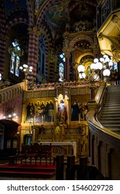 Buenos Aires, Argentina - 10/27/2019: A View Of Maria Auxiliadora Basilica. Built Between 1900 And 1910, It Is One Of The Largest Works Done By The Salesians Of Don Bosco In Argentina