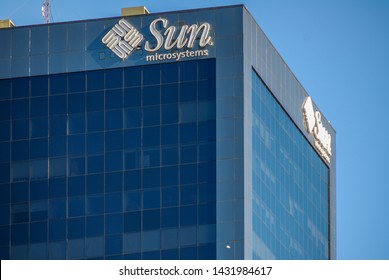 Buenos Aires, Argentina - May 20, 2007: Sun Microsystems Office Building With Logo In Buenos Aires, Argentina.