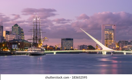 Buenos Aires Cityscape, Capital City Of Argentina