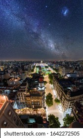 Buenos Aires At Night - Classical Aerial View