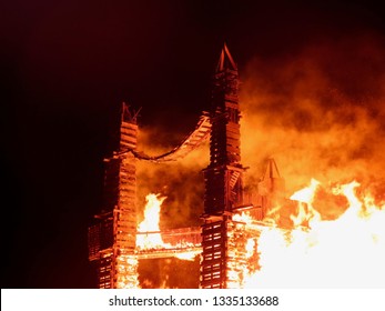 Castle Burning Images Stock Photos Vectors Shutterstock - 