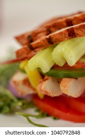 Buffalo Chicken And Celery Salad