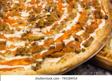 Buffalo Chicken Pizza Pie